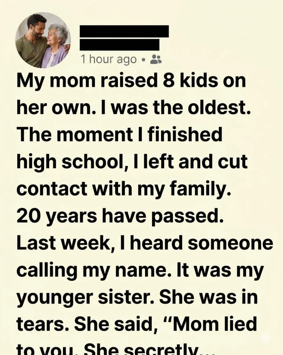 I Thought My Mother Ruined My Life Until My Sister Told Me the Truth