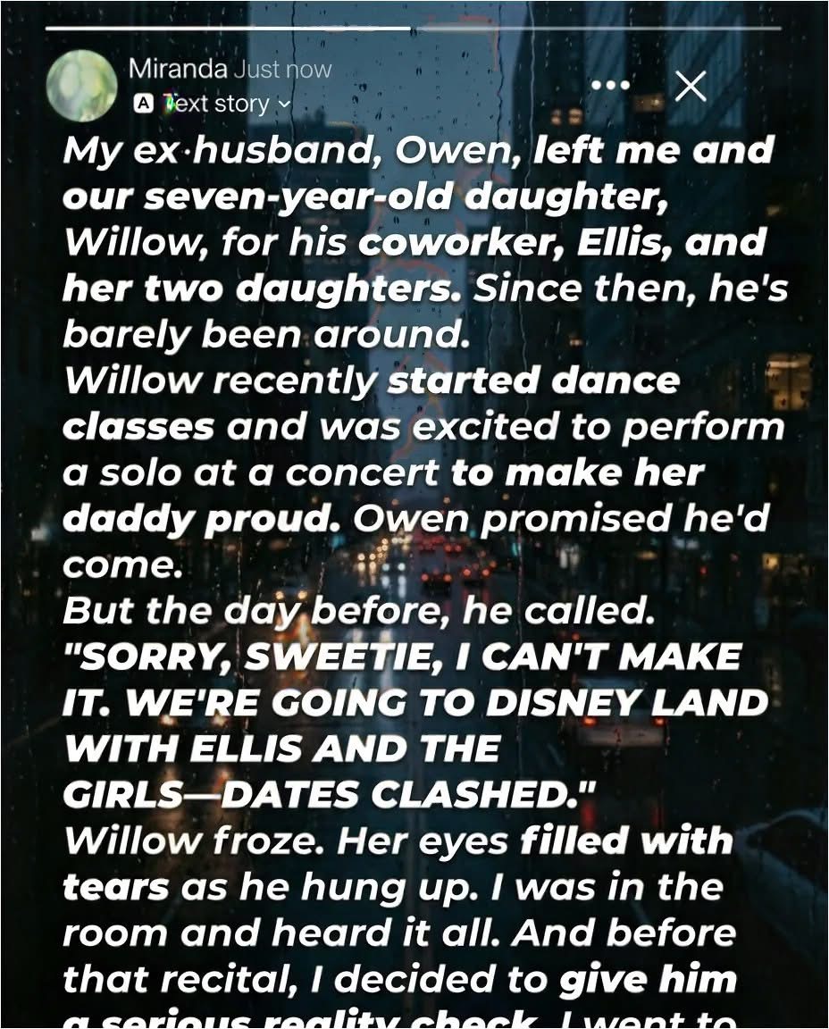 Ex Skipped Daughter’s Recital for Disney Trip with Stepdaughters – I Was Furious & Gave Him a Reality Check