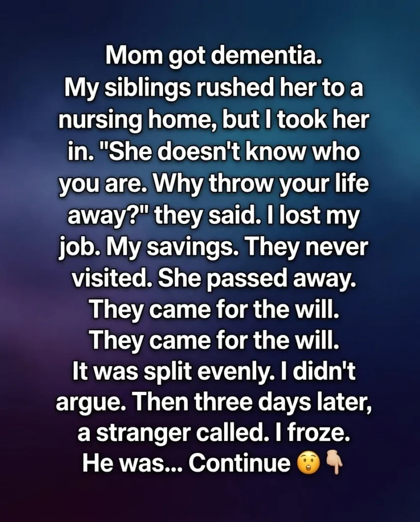 I Brought My Mother Home When She Needed Me Most — What Happened After Her Passing Taught Me the True Meaning of Care